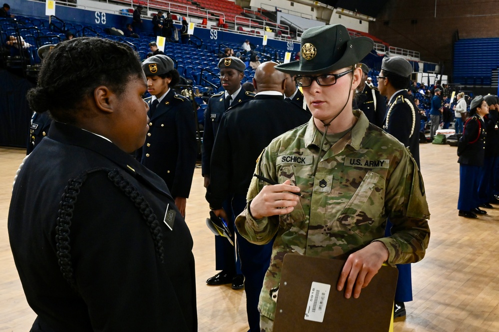 2024 JROTC “Best of the Best” Drill Competition brings region's top cadets to D.C. Armory