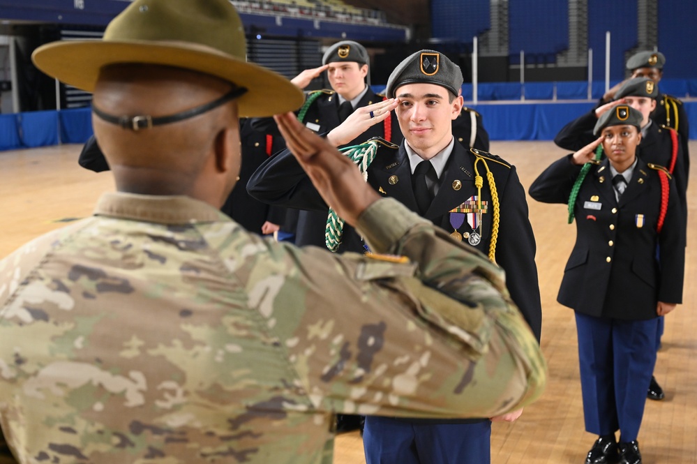 2024 JROTC “Best of the Best” Drill Competition brings region's top cadets to D.C. Armory