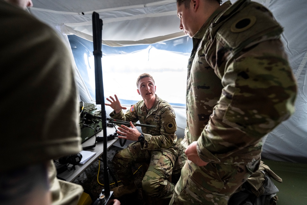 HHC 1-125 Infantry Regiment demonstrates capabilities at Northern Strike 24-1