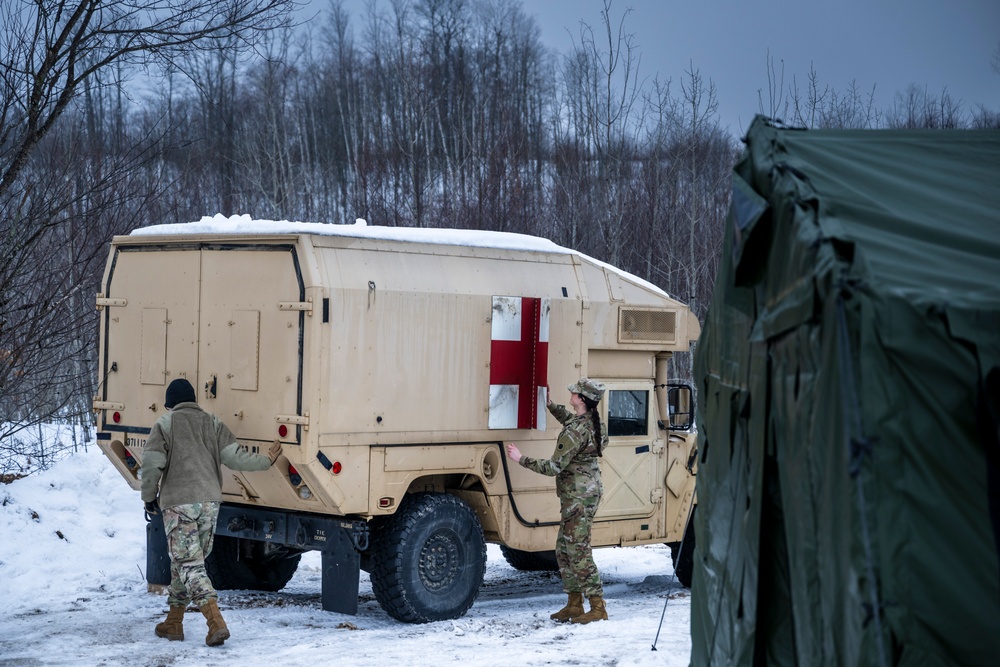 HHC 1-125 Infantry Regiment demonstrates capabilities at Northern Strike 24-1