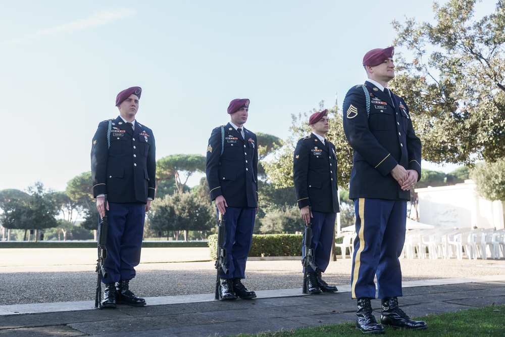 173rd Paratroopers Honor and Commemorate the 80th Anniversary of Operation Shingle