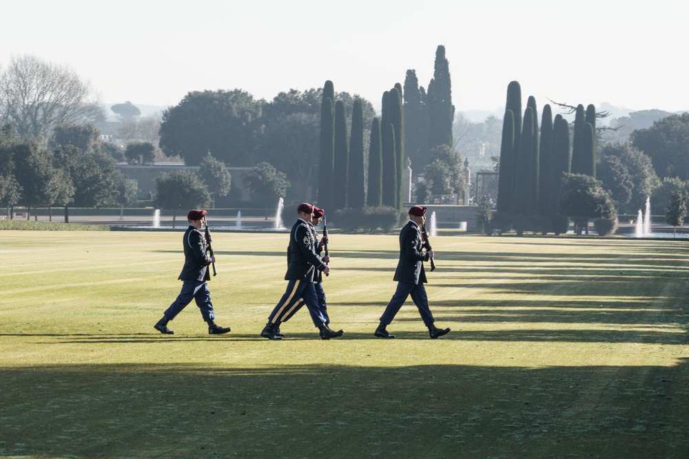 173rd Paratroopers Honor and Commemorate the 80th Anniversary of Operation Shingle