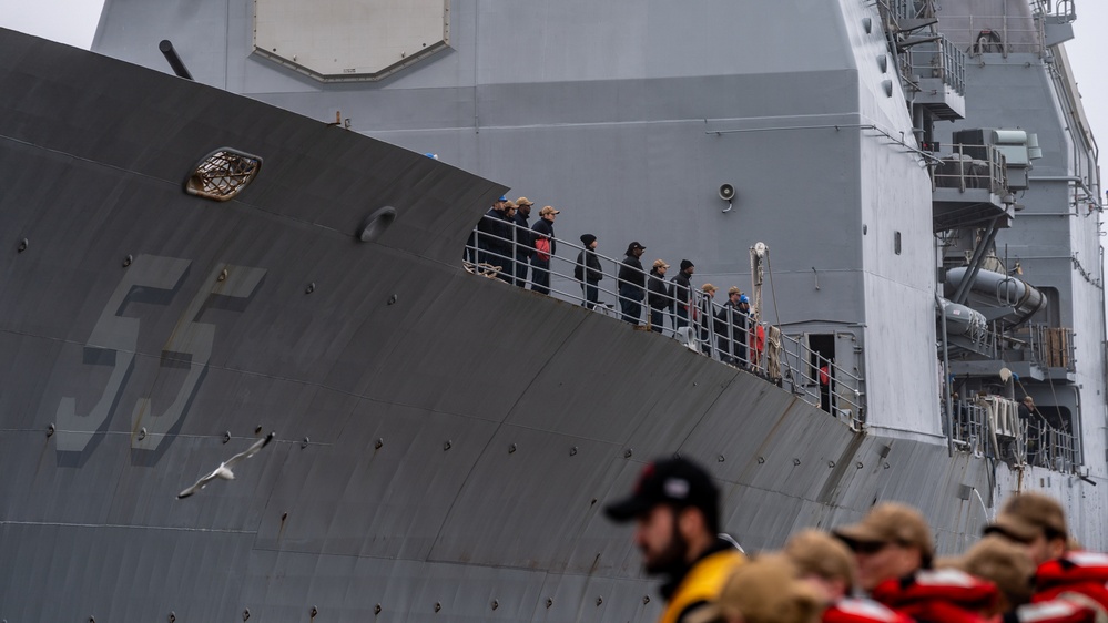 USS Leyte Gulf (CG 55) Departs for 4th Fleet Deployment