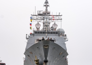 USS Leyte Gulf Deploys from Norfolk to U.S. 4th Fleet