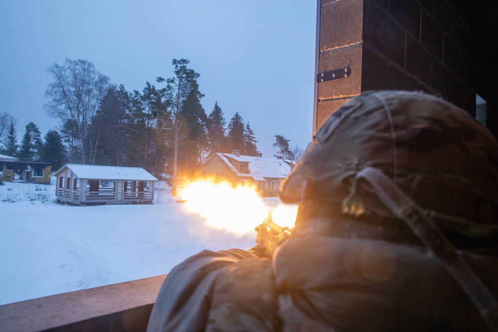 U.S., Estonian military drills demonstrate tactical expertise and interoperability in Estonia’s Central Training Area