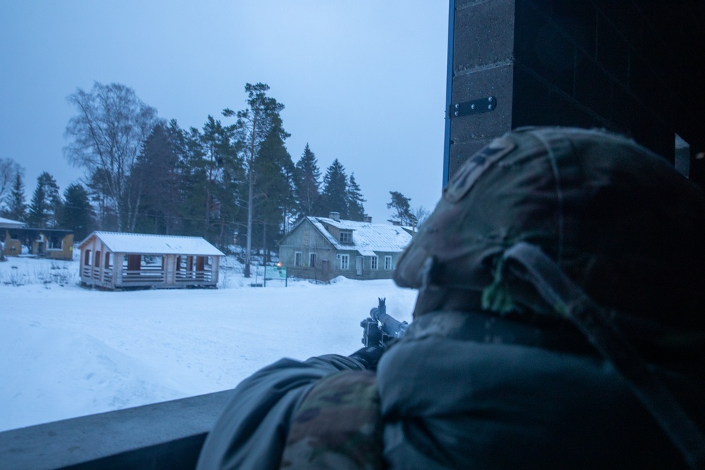 U.S., Estonian military drills demonstrate tactical expertise and interoperability in Estonia’s Central Training Area