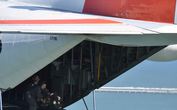 Coast Guard holds memorial to honor fallen crew members of Coast Guard Cutter Blackthorn