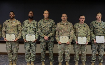 Nine Service Members Receive the Joint Service Achievement Medal