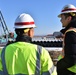 Army engineers construct a hangar on Camp Humphreys, South Korea