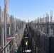 Army engineers construct barracks on Camp Humphreys, South Korea