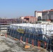 Army engineers construct barracks on Camp Humphreys, South Korea