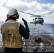 Sterett Sailors Conduct Vertical Replenishment