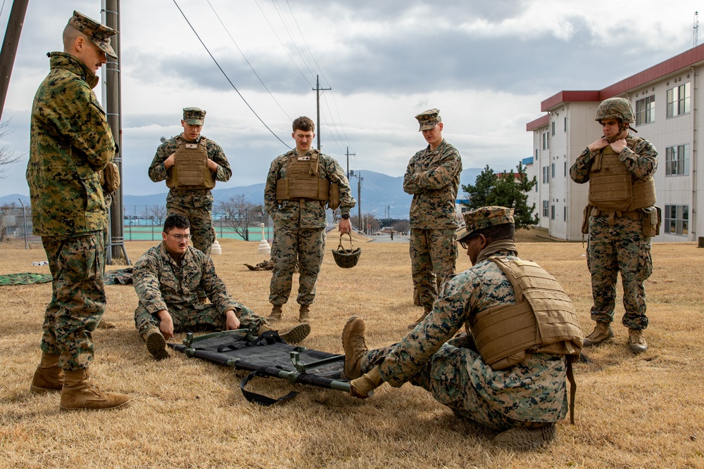 CLR-3 Conducts Tactical Combat Casualty Care