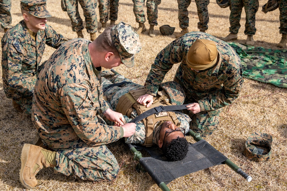 CLR-3 Conducts Tactical Combat Casualty Care