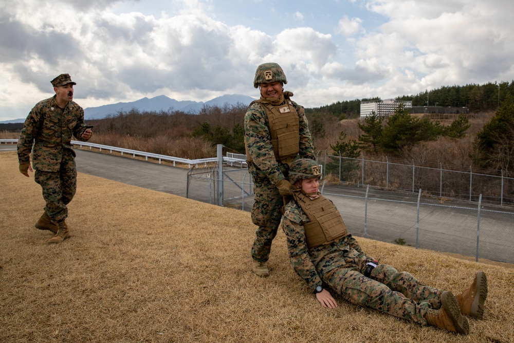 CLR-3 Conducts Tactical Combat Casualty Care