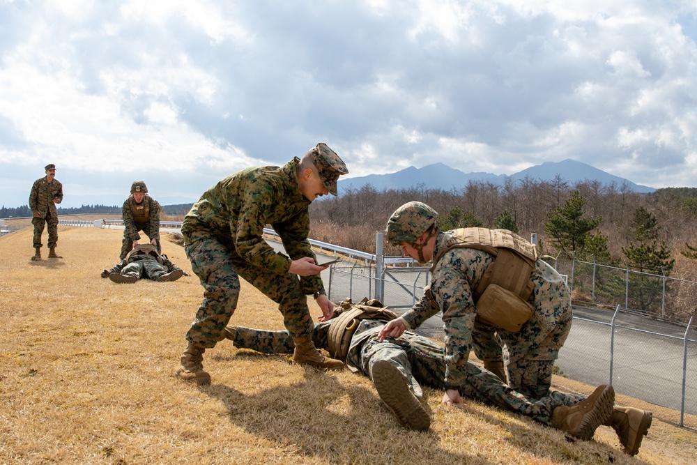 CLR-3 Conducts Tactical Combat Casualty Care