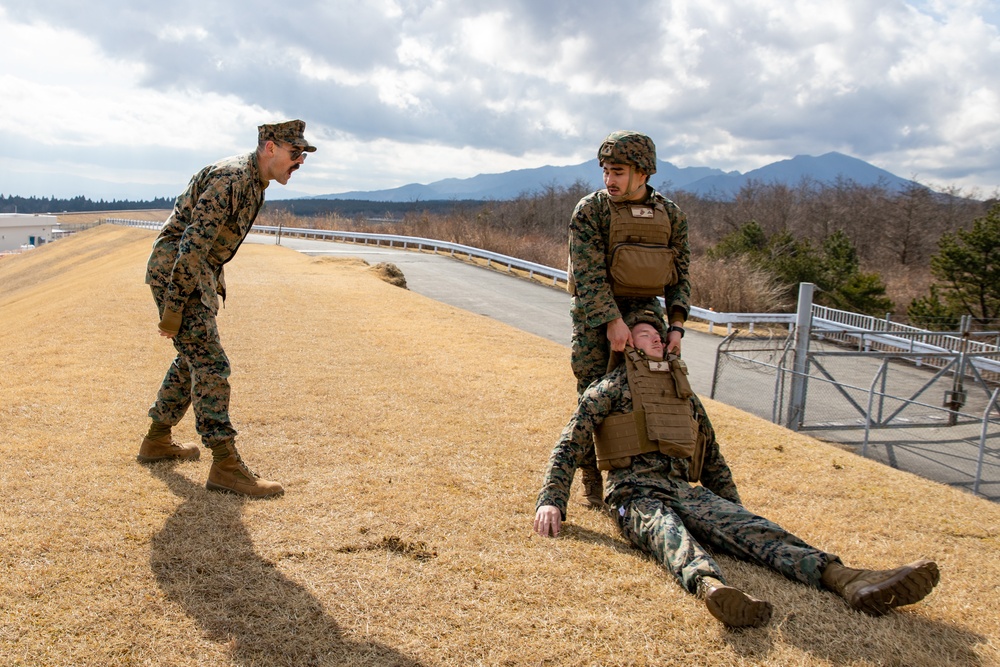 CLR-3 Conducts Tactical Combat Casualty Care