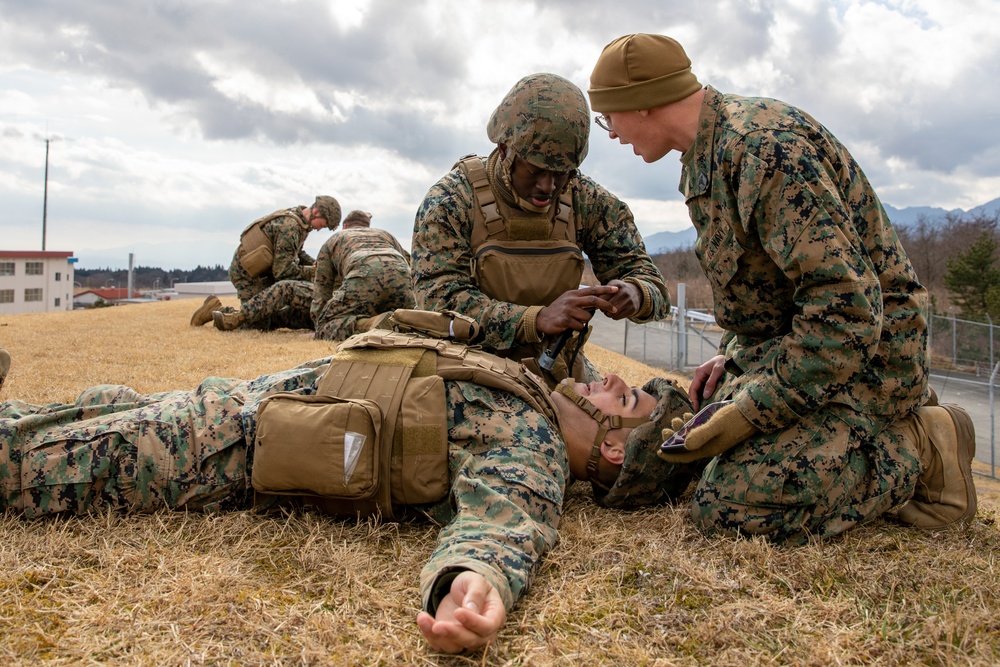 CLR-3 Conducts Tactical Combat Casualty Care