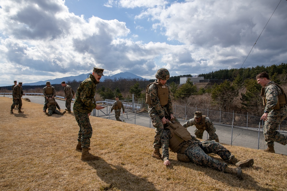 CLR-3 Conducts Tactical Combat Casualty Care