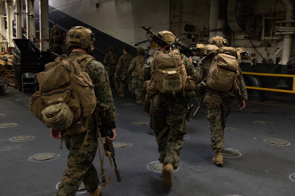 Battalion Landing Team 1/1 conducts Mission Rehearsals