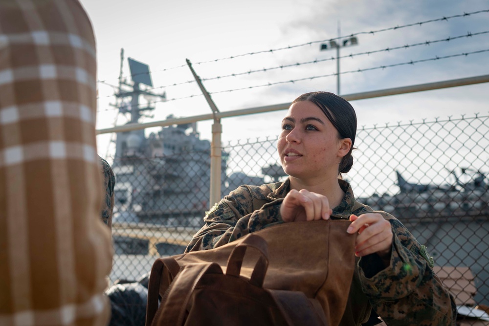 26th MEU(SOC) Conducts Exercise at the NATO Marathi Pier Complex