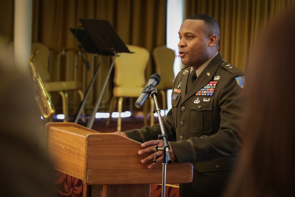 21st TSC Commanding General's New Years Reception