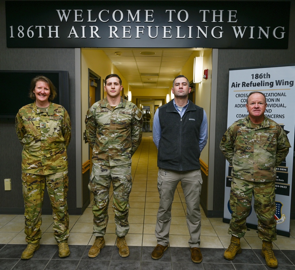 2024 Outstanding Airmen of the Year (OAY) for the 186th ARW