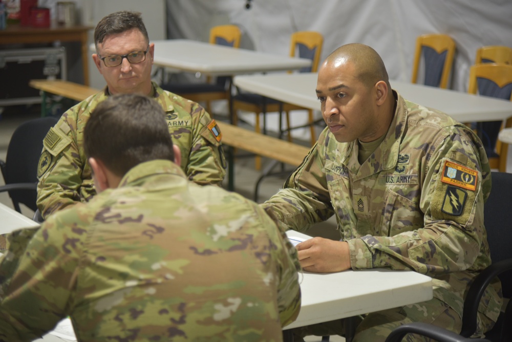 DVIDS - Images - Incoming 7ATC Sergeant Major meets with JMTG-U ...