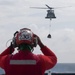 USS Mobile (LCS 26) Vertical Replenishment Training