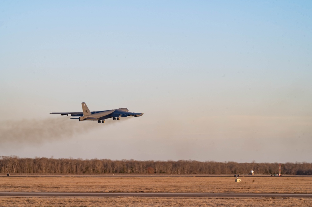 Barksdale sends aircraft to enforce regional security