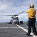 USS Mobile (LCS 26) Vertical Replenishment Training