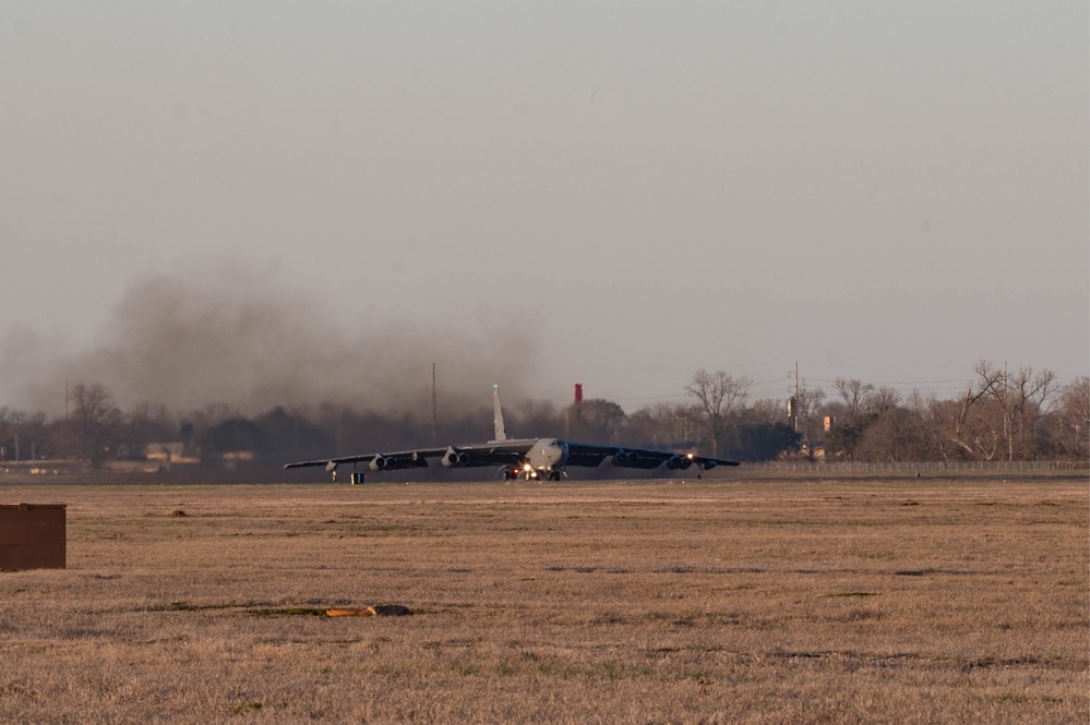 Barksdale sends aircraft to enforce regional security