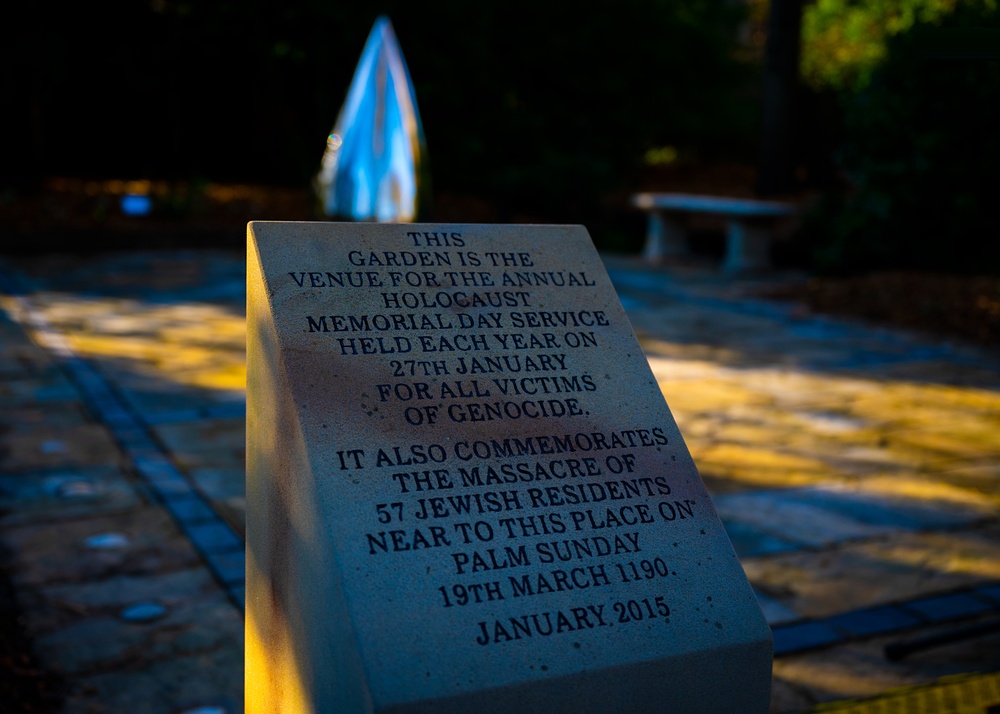 Base Jewish Community Participates in Holocaust Memorial