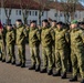 NATO’s Poland Battle Group welcomes incoming Croatian contingent during transfer of authority