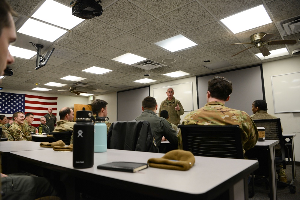 U.S. Air Force Brig. Gen. Colin Connor unveils the Sentinel