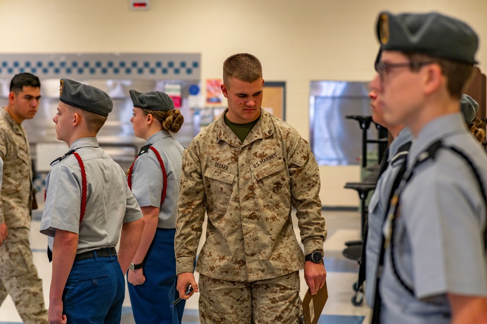 Team Keesler Judges Local Drill Competition
