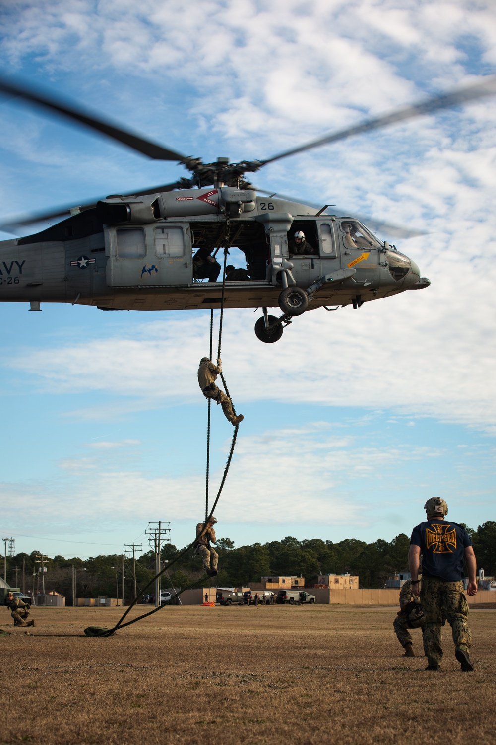 Helicopter Rope Suspension Technique and Casting Course