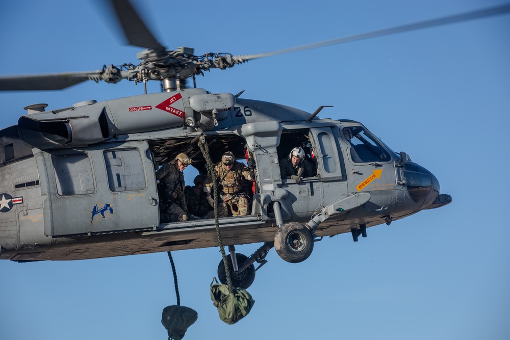 Helicopter Rope Suspension Technique and Casting Course