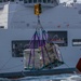 George Washington participates in a replinishment at sea evolution