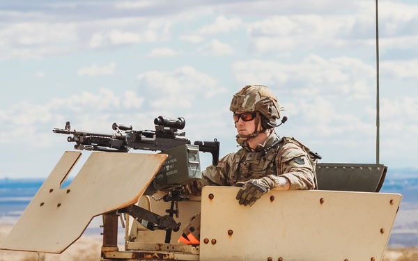 Maneuver with 1-112th IN