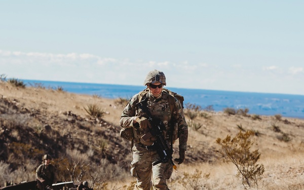 Maneuver with 1-112th IN