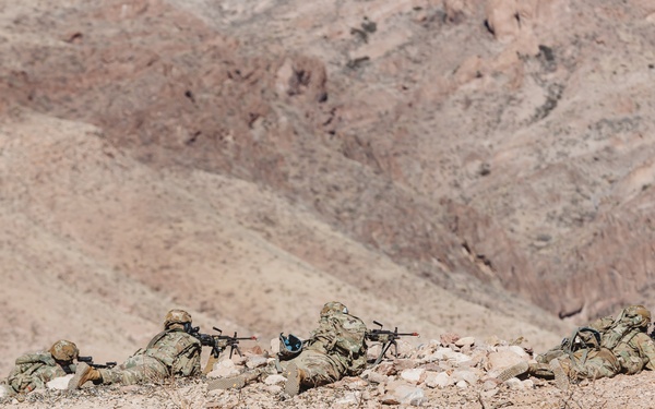 Maneuver with 1-112th IN