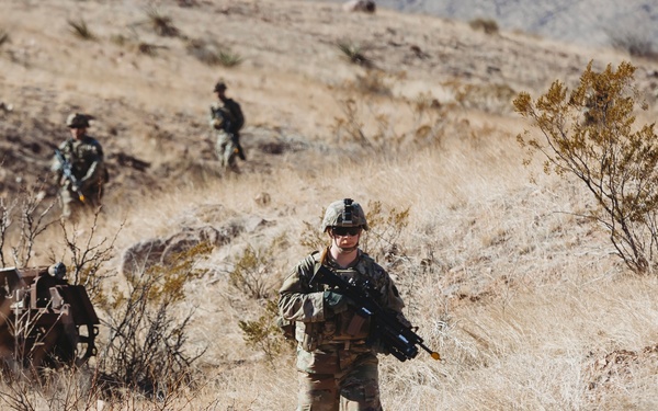 Maneuver with 1-112th IN