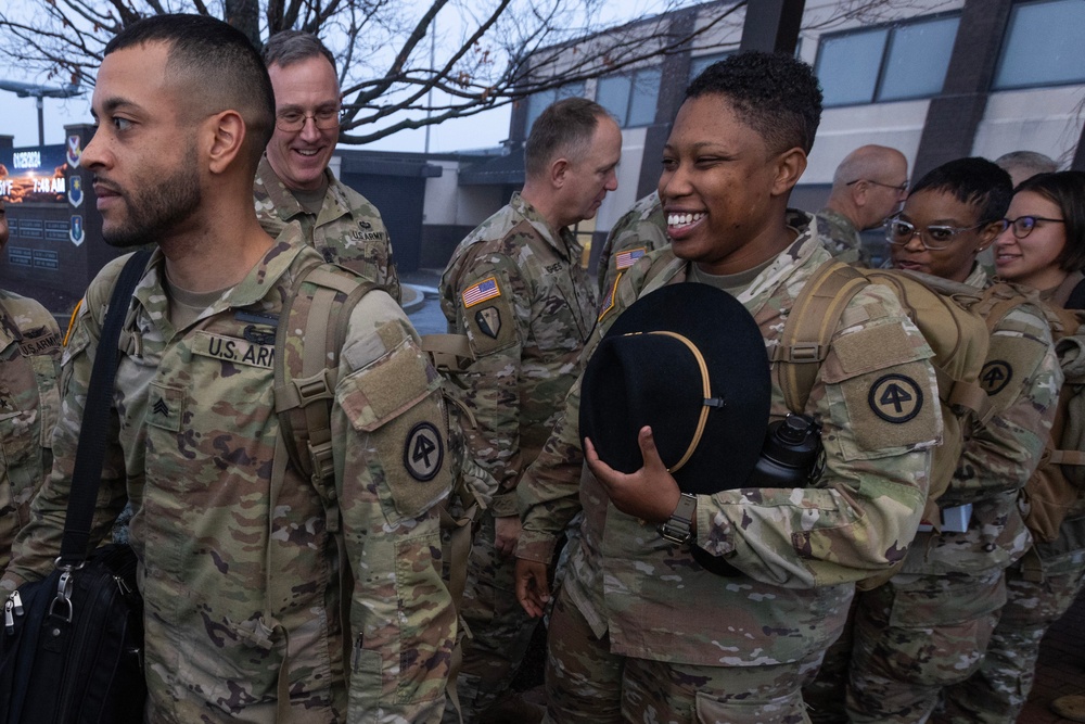 44th IBCT ADVON departs for Fort Bliss, Texas