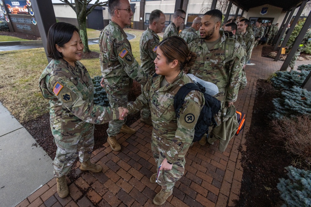 44th IBCT ADVON departs for Fort Bliss, Texas