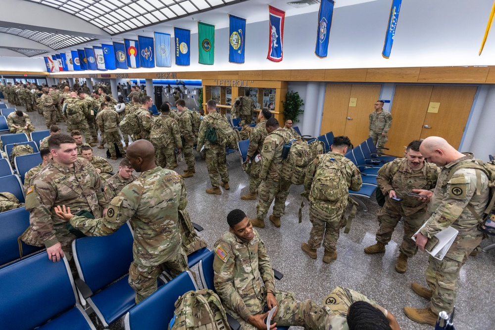 44th IBCT leaves for Fort Bliss