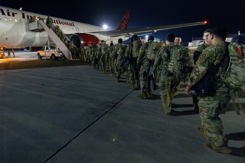 44th IBCT leaves for Fort Bliss