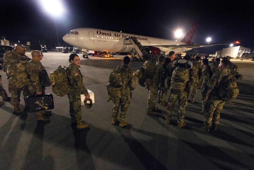 44th IBCT leaves for Fort Bliss