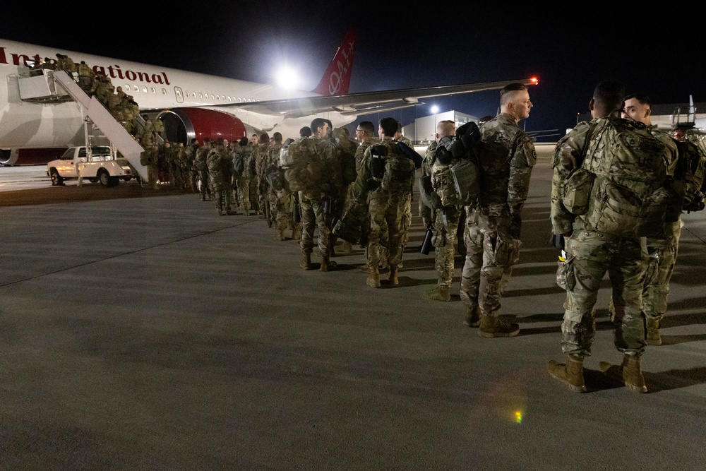 44th IBCT leaves for Fort Bliss