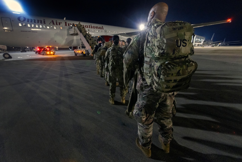 44th IBCT leaves for Fort Bliss